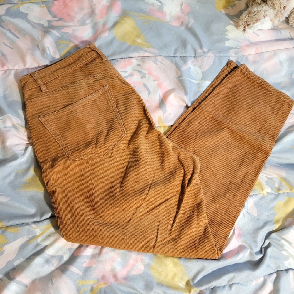Caramel Corduroy Pants